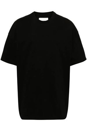 T-shirt in cotone nero JIL SANDER | J61GC0002J20086001